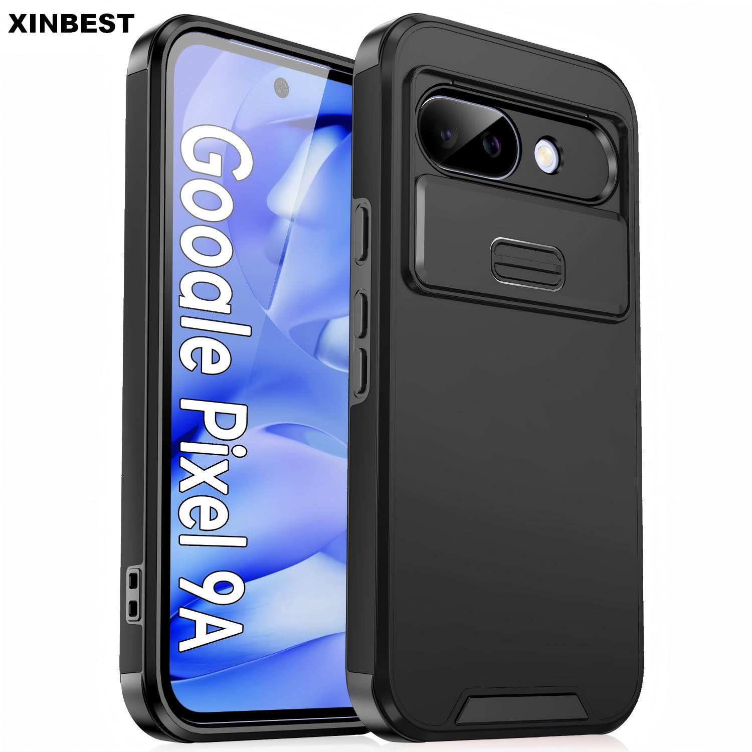 Google Pixel 9 - Coque de protection antichoc militaire avec