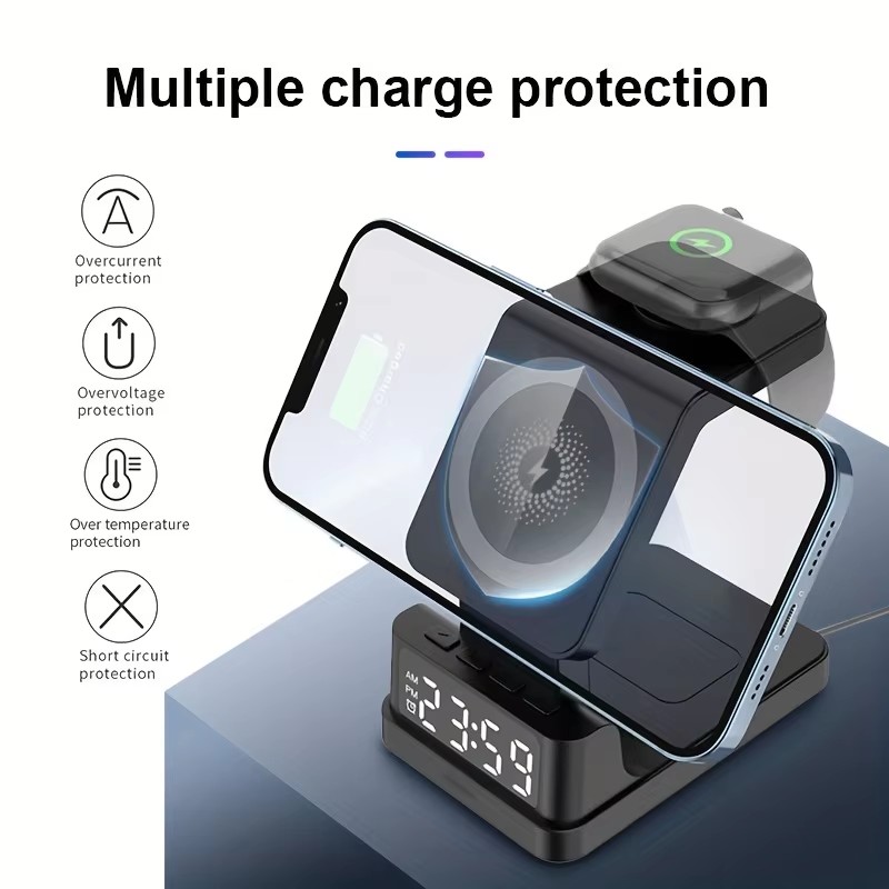 Smartwatch X12 - Chargeur magnétique sans fil 4 en