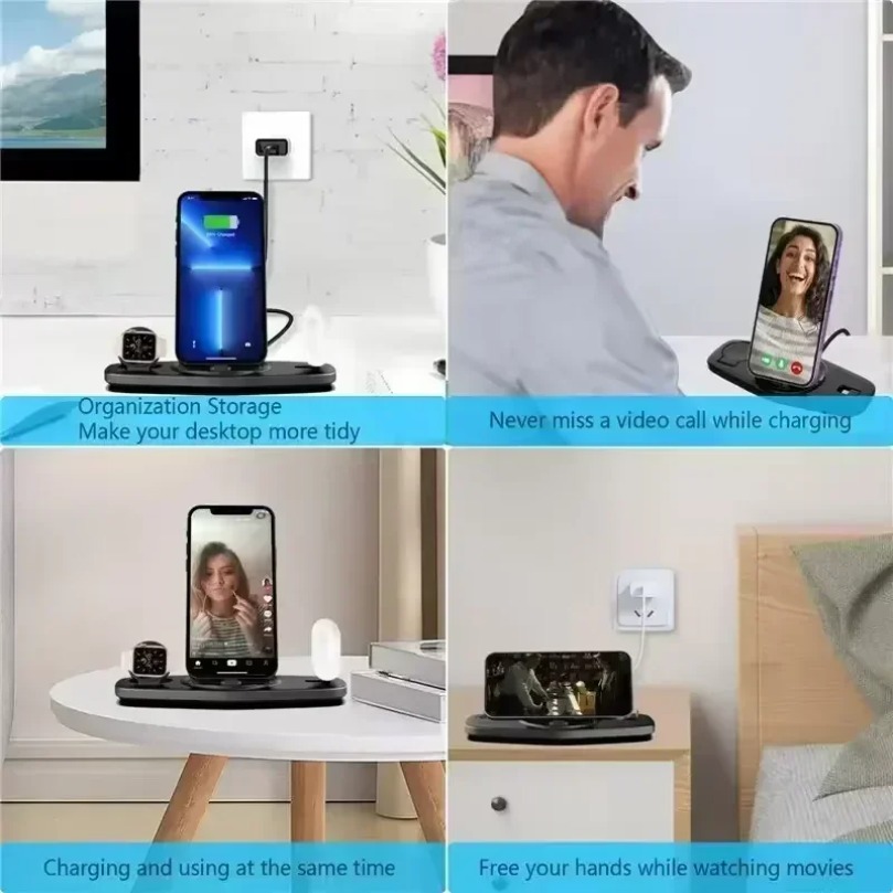 Station de charge sans fil rap - Smartwatch X12 avis et prix