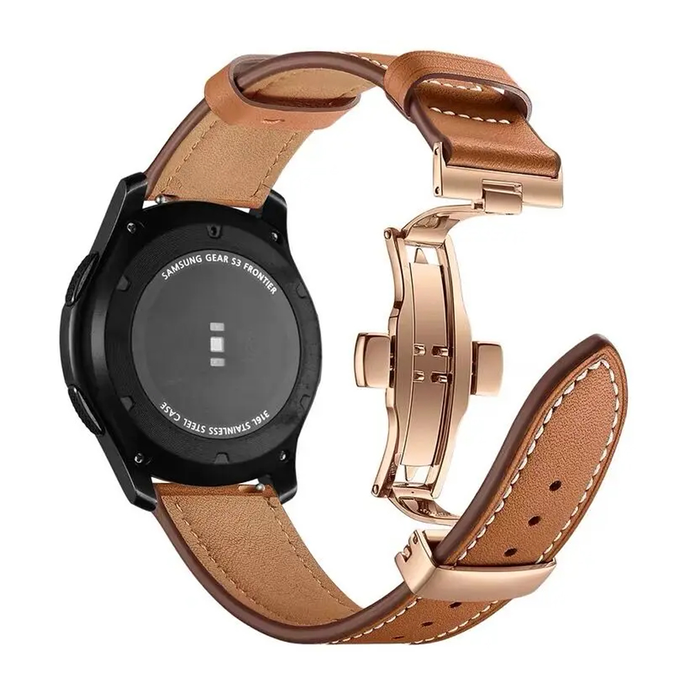 Bracelet en cuir 20mm 22mm, po - Titan Smartwatch Accessories avis et prix